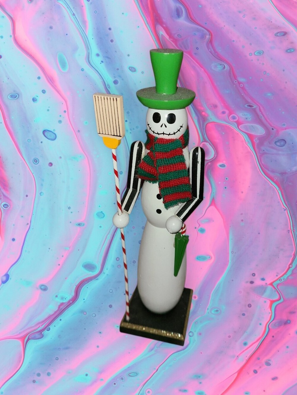 Jack Skellington snowman Nutcracker Disney's the nightmare before Christmas
